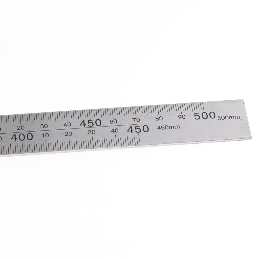 Right Angle Ruler Stainless Steel 90 Degree Square Angle Metric Ruler 25x50cm