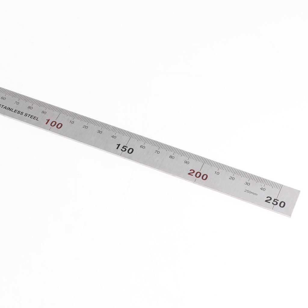 Right Angle Ruler Stainless Steel 90 Degree Square Angle Metric Ruler 25x50cm