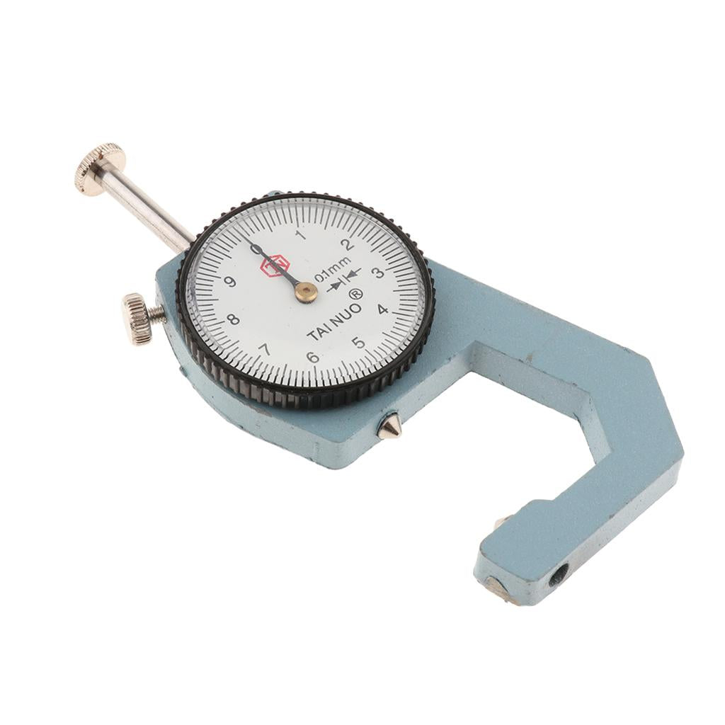 Premium Dial Thickness Gauge Gage Meter Measuring Tool - Pointed Head - 0-20MM 0.1mm