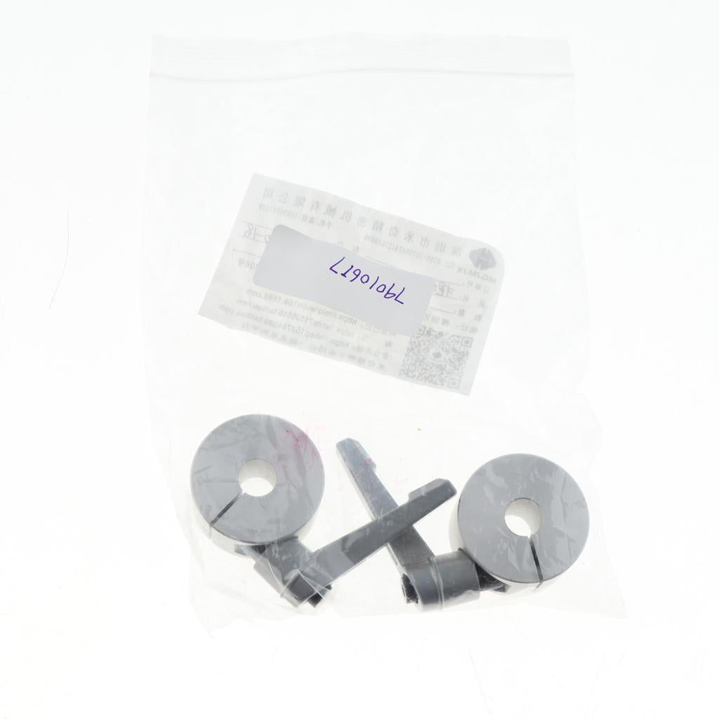 Aluminum Split Ring Stop Collar, Drill Bit Shaft Depth Stop with Handle 10mm