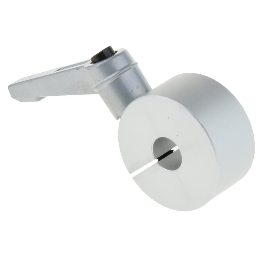 Aluminum Split Ring Stop Collar, Drill Bit Shaft Depth Stop with Handle 10mm