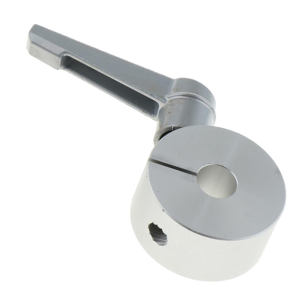 Aluminum Split Ring Stop Collar, Drill Bit Shaft Depth Stop with Handle 10mm