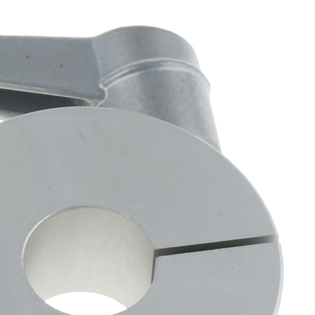 Aluminum Split Ring Stop Collar, Drill Bit Shaft Depth Stop with Handle 15mm