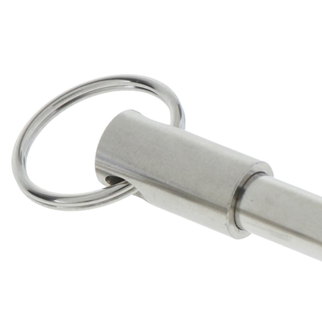 Zinc Plated Steel Quick Release Pin Ring Handle Ball Locking Pin 8mm-50mm