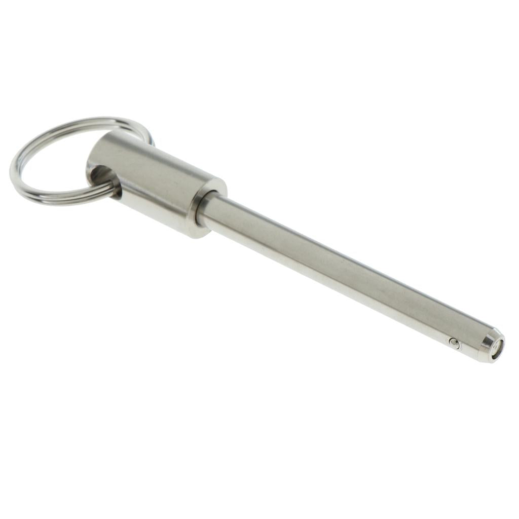 Zinc Plated Steel Quick Release Pin Ring Handle Ball Locking Pin 6mm-50mm