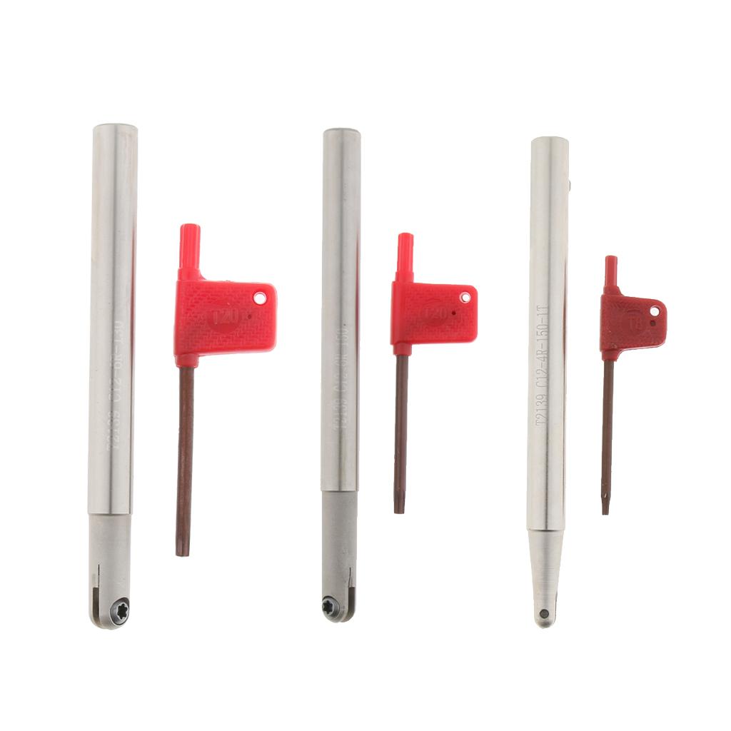 T2132 CNC Ball Nose End Milling Cutter Shank Holder T2139 -C12-6R-130-1T