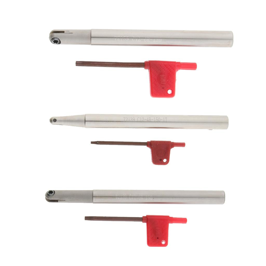 T2132 CNC Ball Nose End Milling Cutter Shank Holder T2139 -C12-6R-130-1T