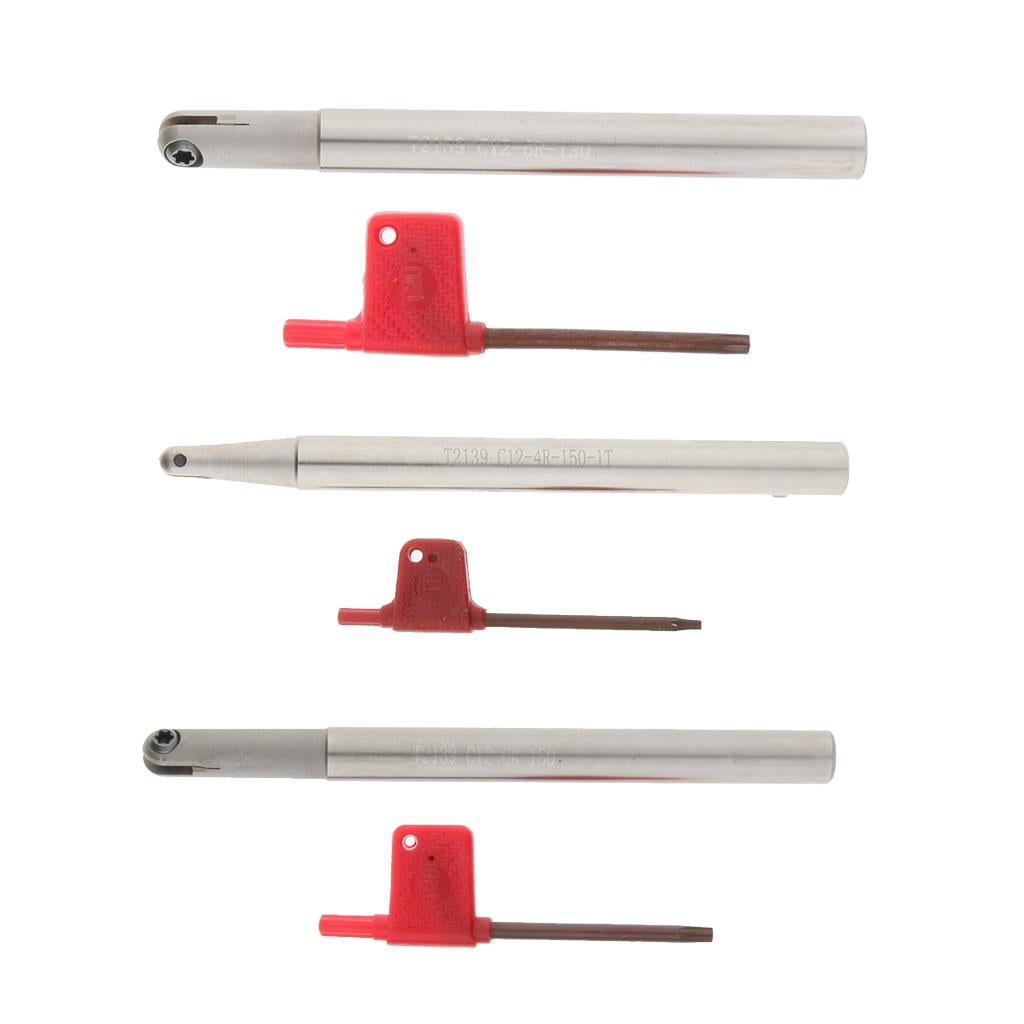 T2132 CNC Ball Nose End Milling Cutter Shank Holder T2139 -C12-6R-130-1T