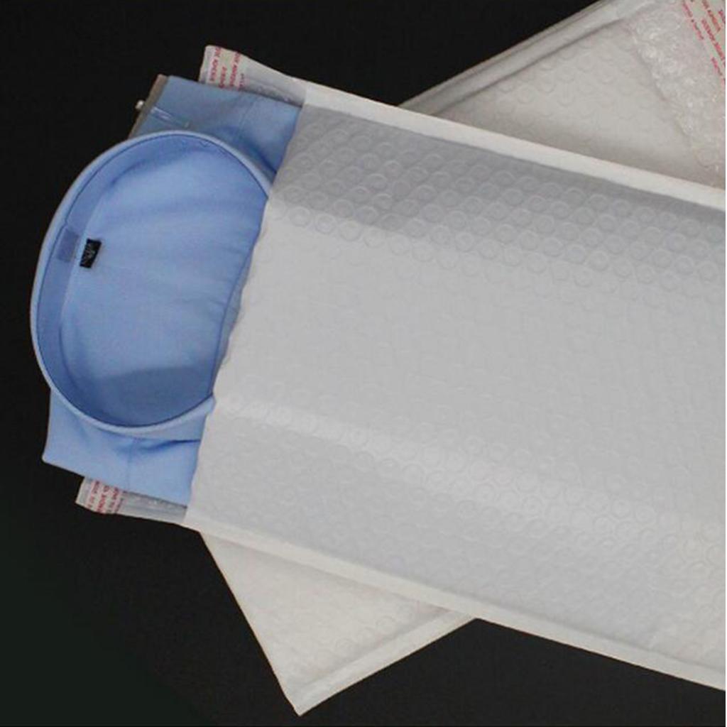 10pieces White Bubble Mailers Self Seal Padded Envelopes 30x40cm