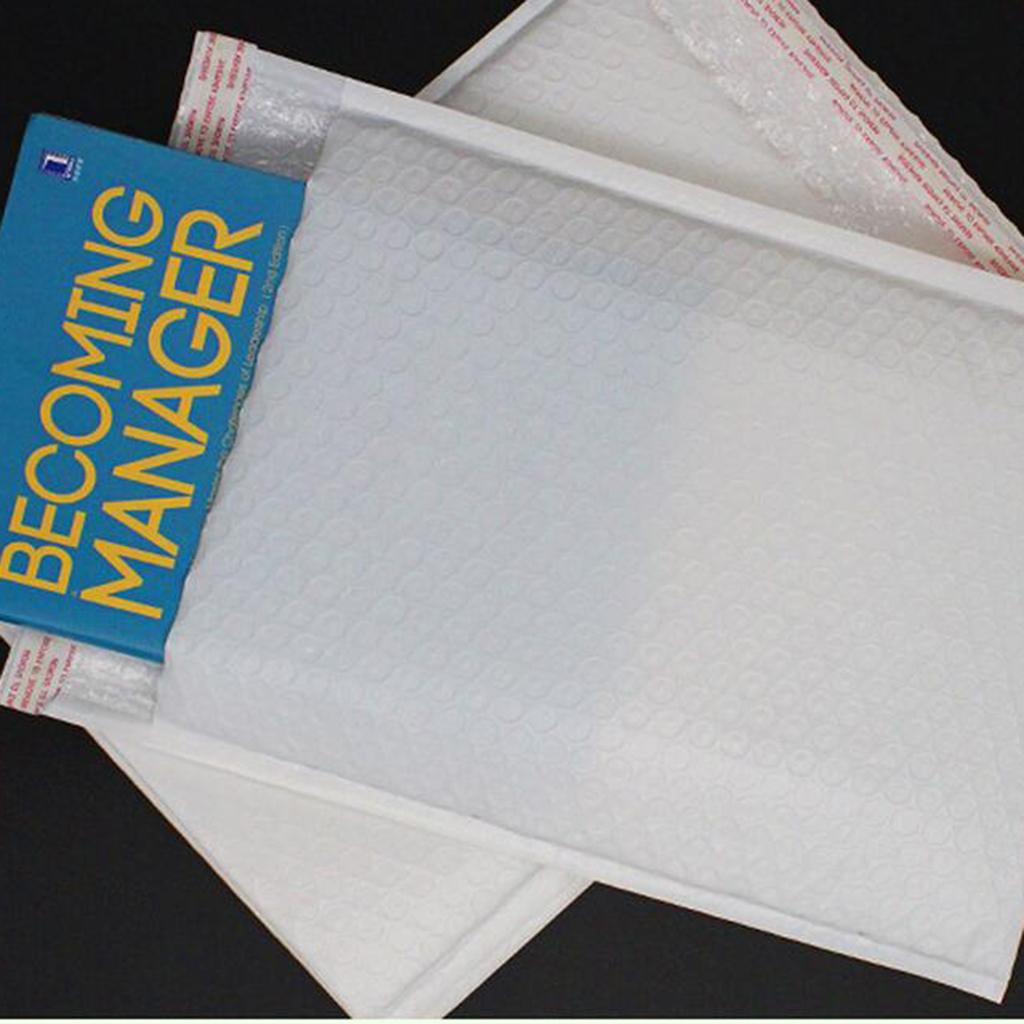 10pieces White Bubble Mailers Self Seal Padded Envelopes 30x40cm