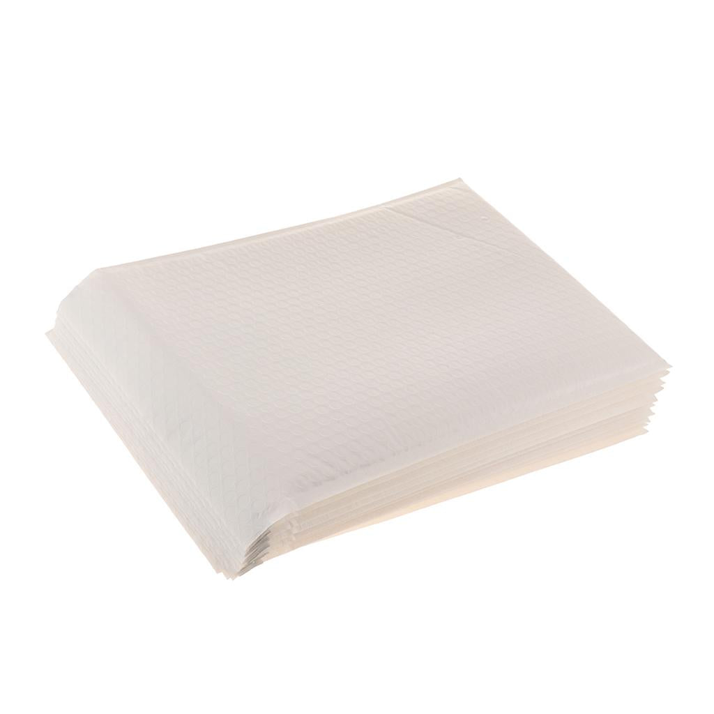 10pieces White Bubble Mailers Self Seal Padded Envelopes 30x40cm
