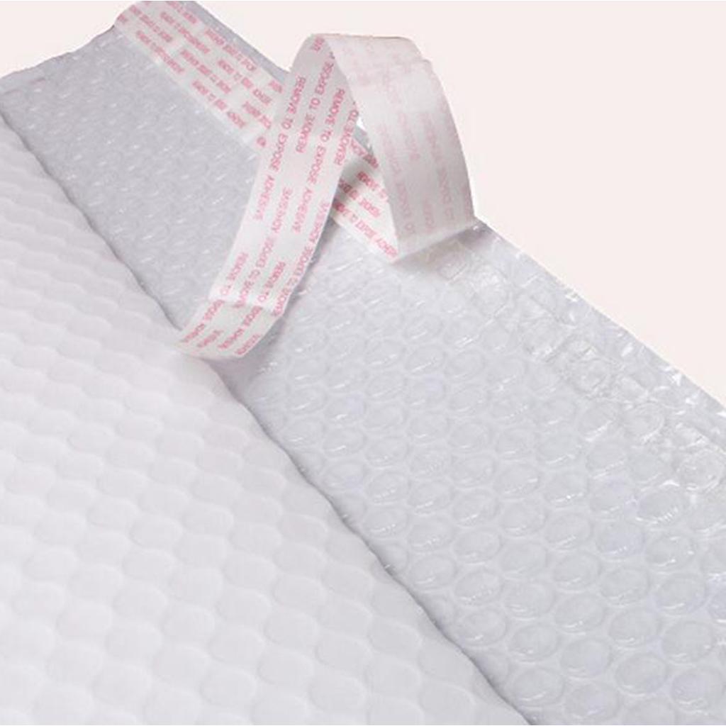 10pieces White Bubble Mailers Self Seal Padded Envelopes 30x40cm