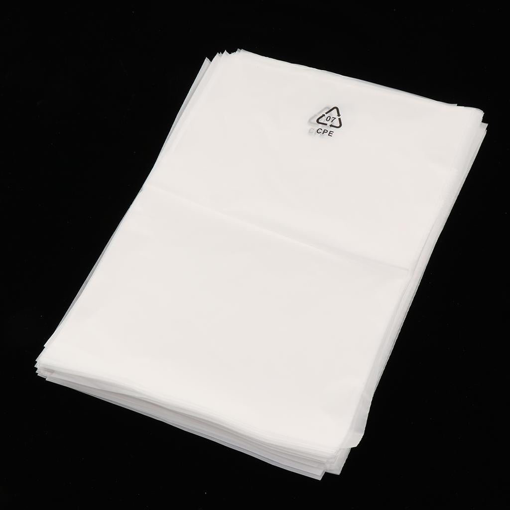 100pcs Transparent Opp Bag Plastic Bags Self Adhesive Seal 200x300mm