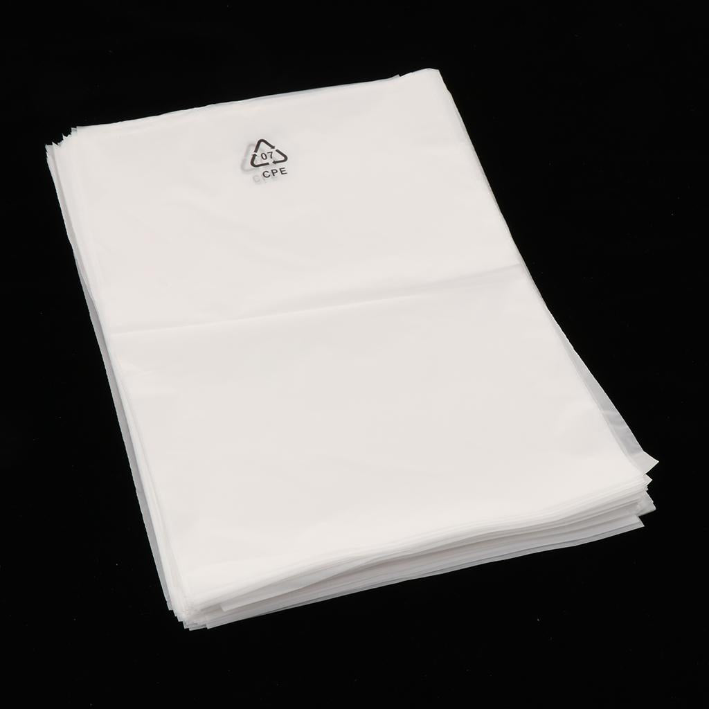 100pcs Transparent Opp Bag Plastic Bags Self Adhesive Seal 200x300mm