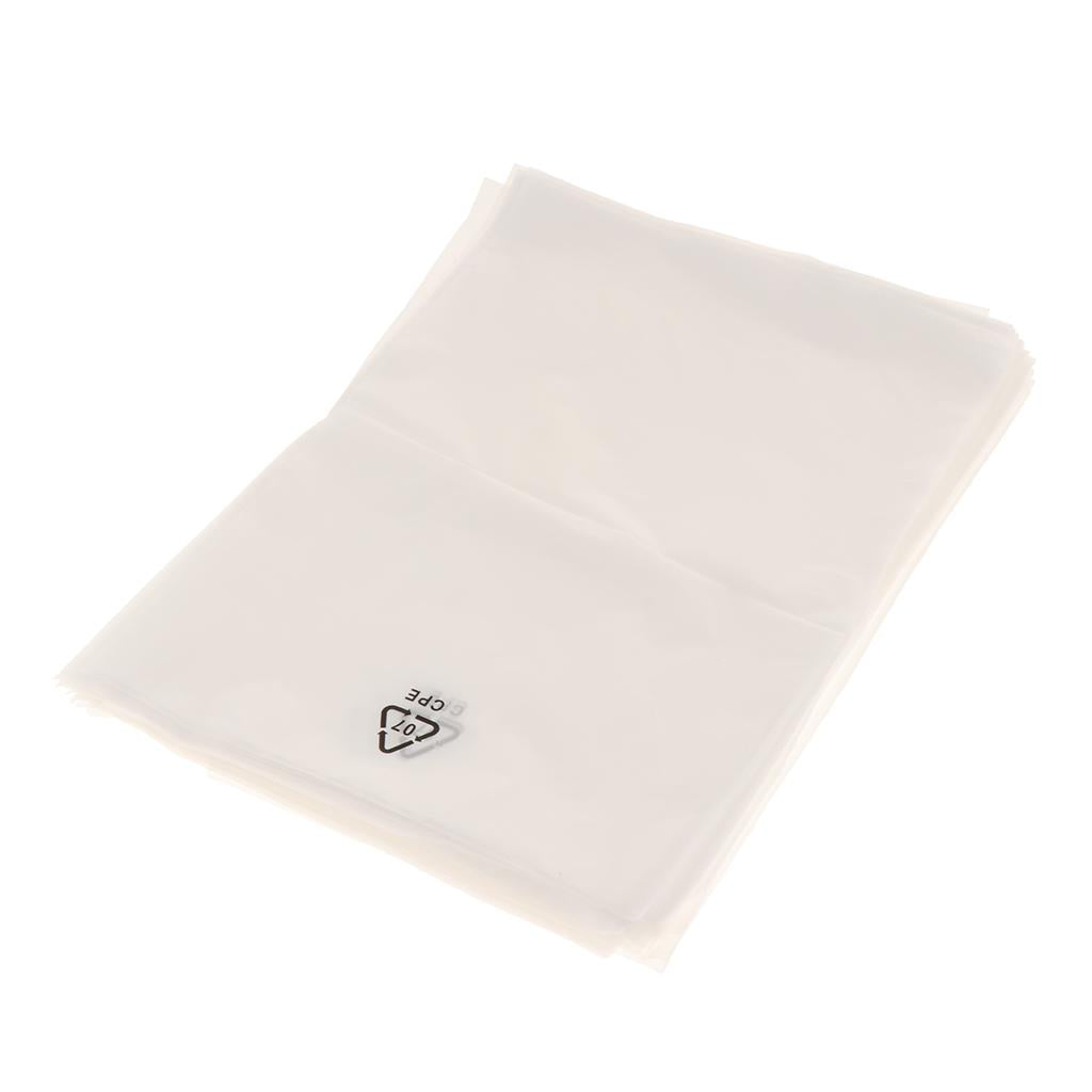 100pcs Transparent Opp Bag Plastic Bags Self Adhesive Seal 200x300mm