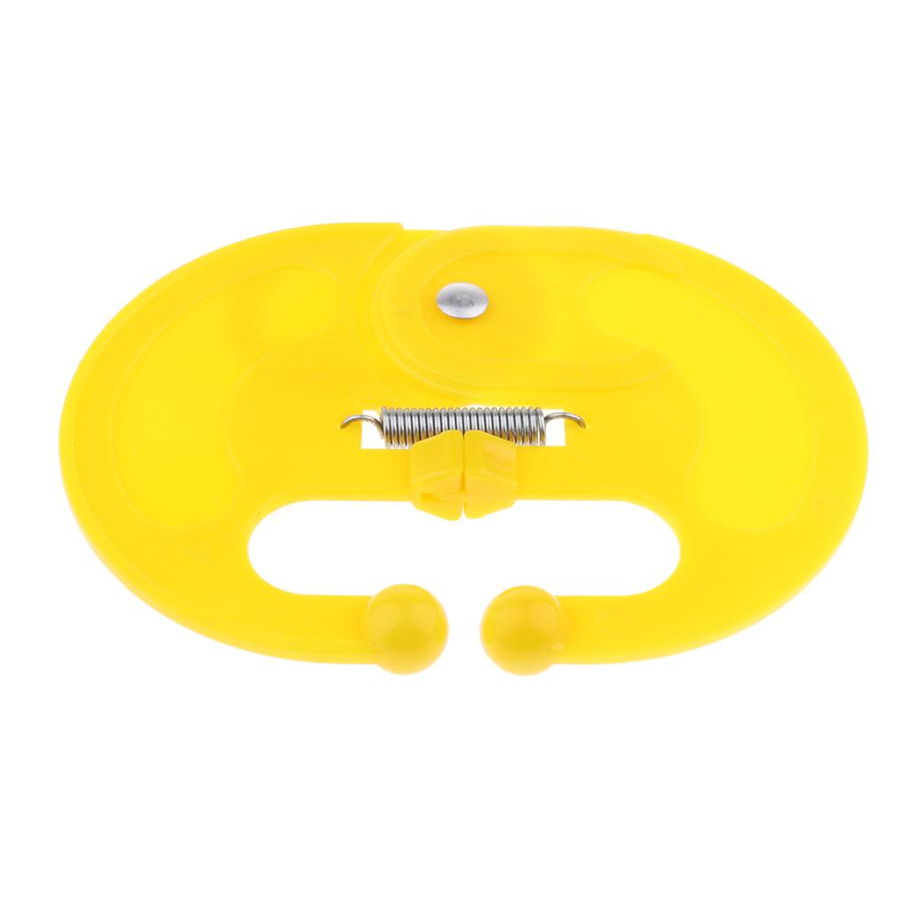 2x1Pc Plastic Weaner Anti Sucking Calf Cow Cattle Milking Stops Sucking Yellow