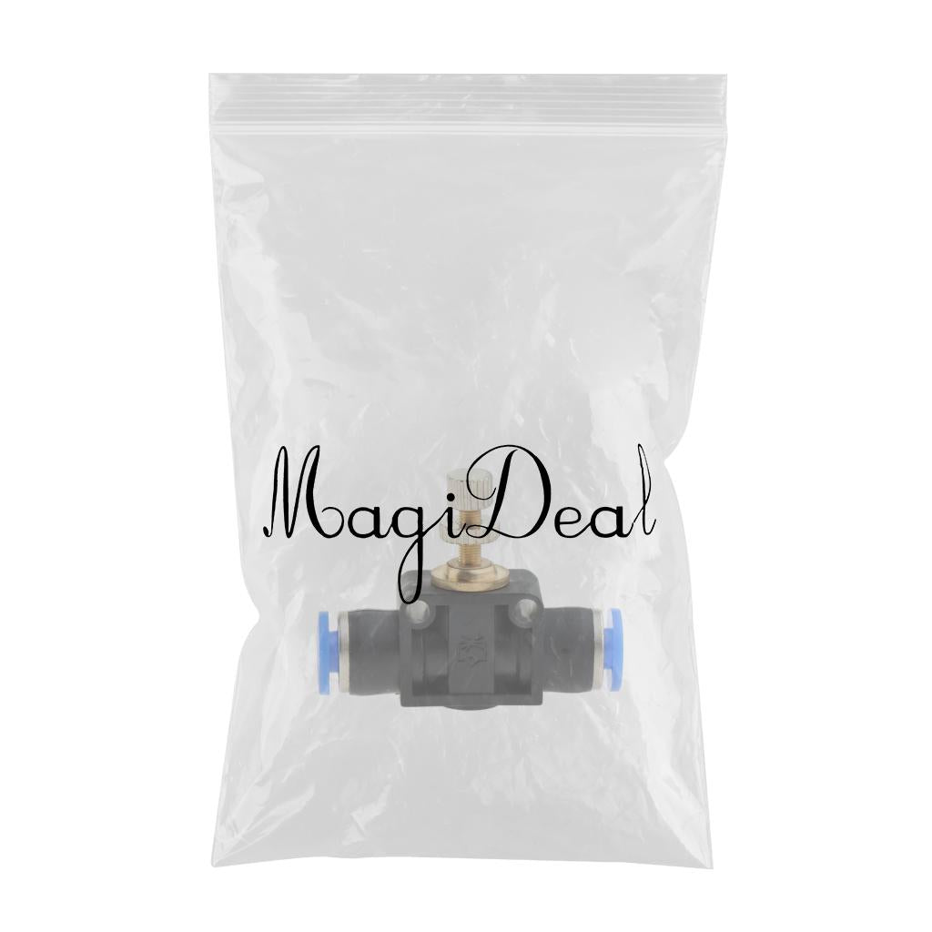 Restrictor Valve Throttle Valve Pneumatic Pneumatic Quick Connector 4mm