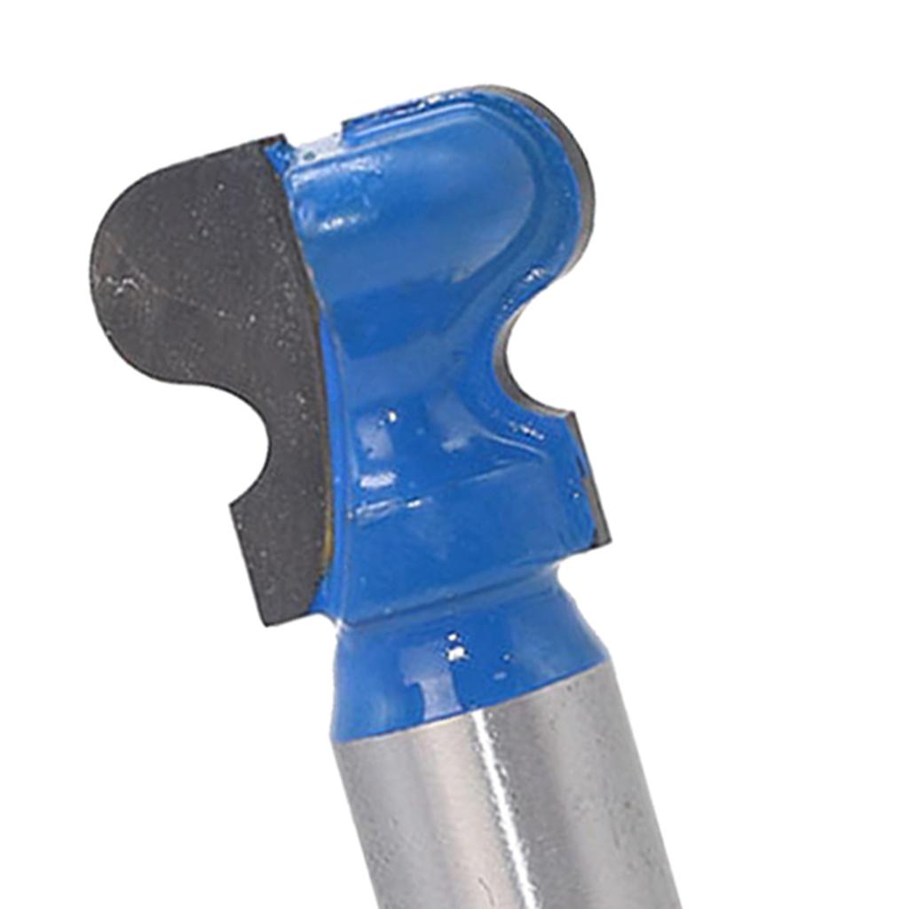 Woodworking T-Slot T-Track Slotting Router Bits Groove Cutter 1/2" Shank 2