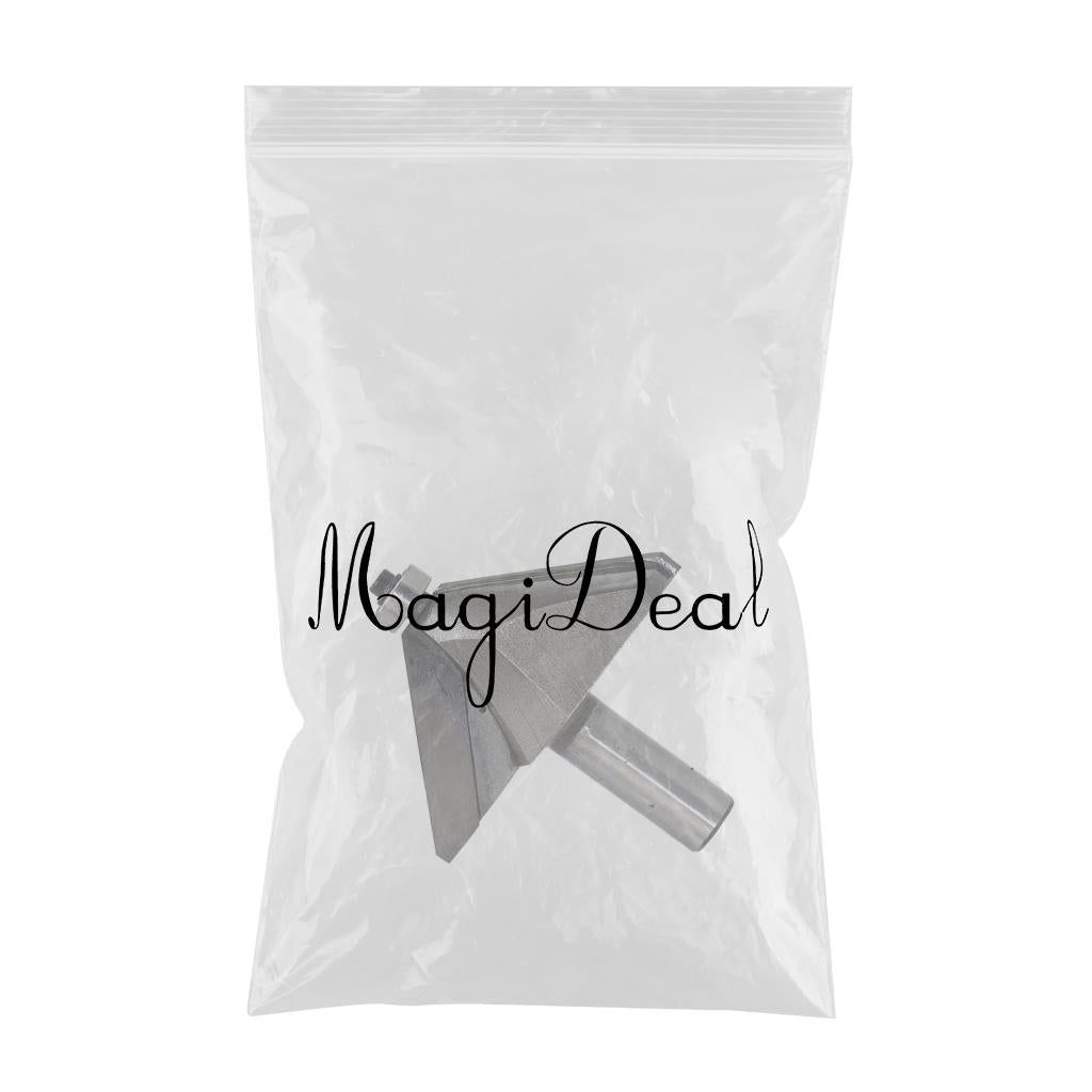 45 degrees Chamfer Router Bit for Carpentry Rounding Beveling 1/2" Shank 16