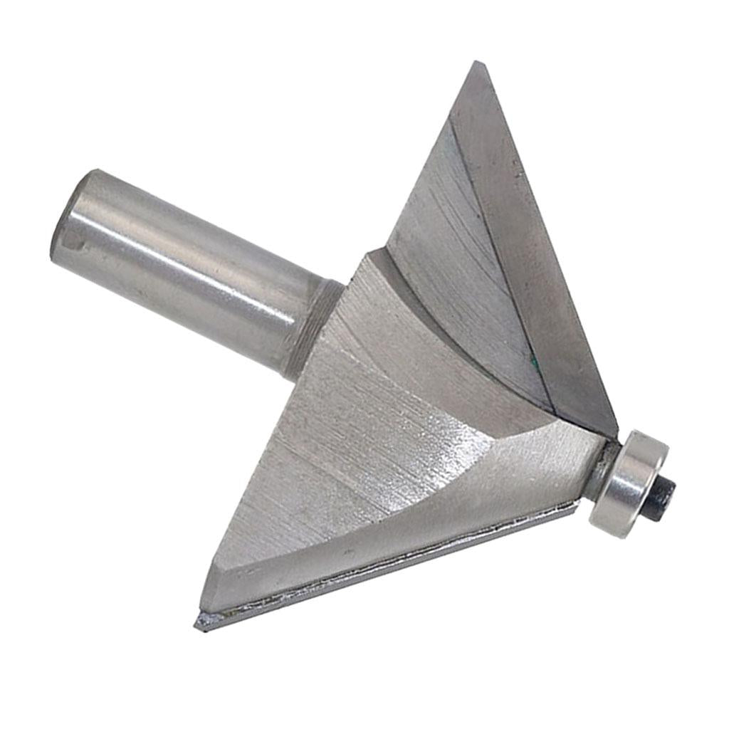 45 degrees Chamfer Router Bit for Carpentry Rounding Beveling 1/2" Shank 18