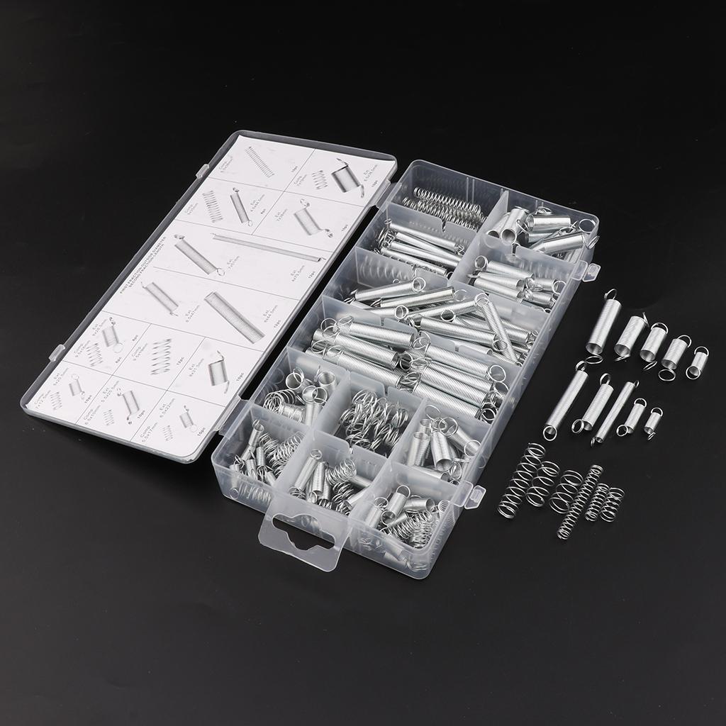 200Pcs/box Steel Spring Electrical Hardware Drum Extension Tension Springs