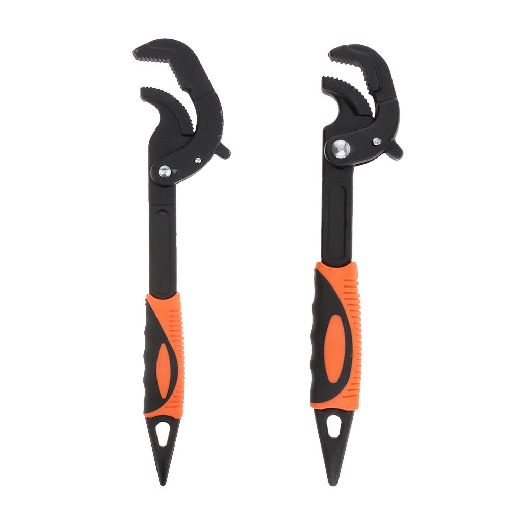 Stainless Steel Multifunction Universal Wrench Shifting Pipe 26 cm