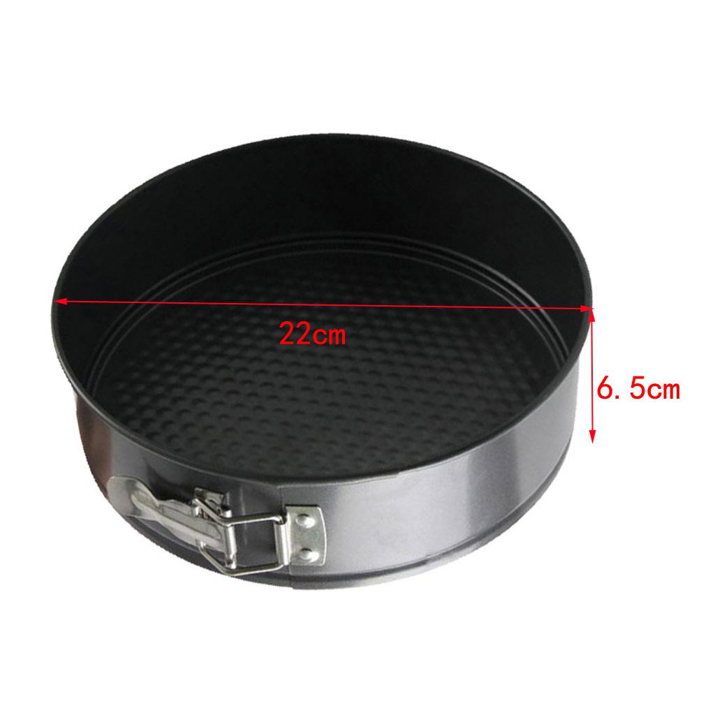Non-Stick Round Loose Base Springform Cake Pan Tin Tray Bakeware 8.5 Inch