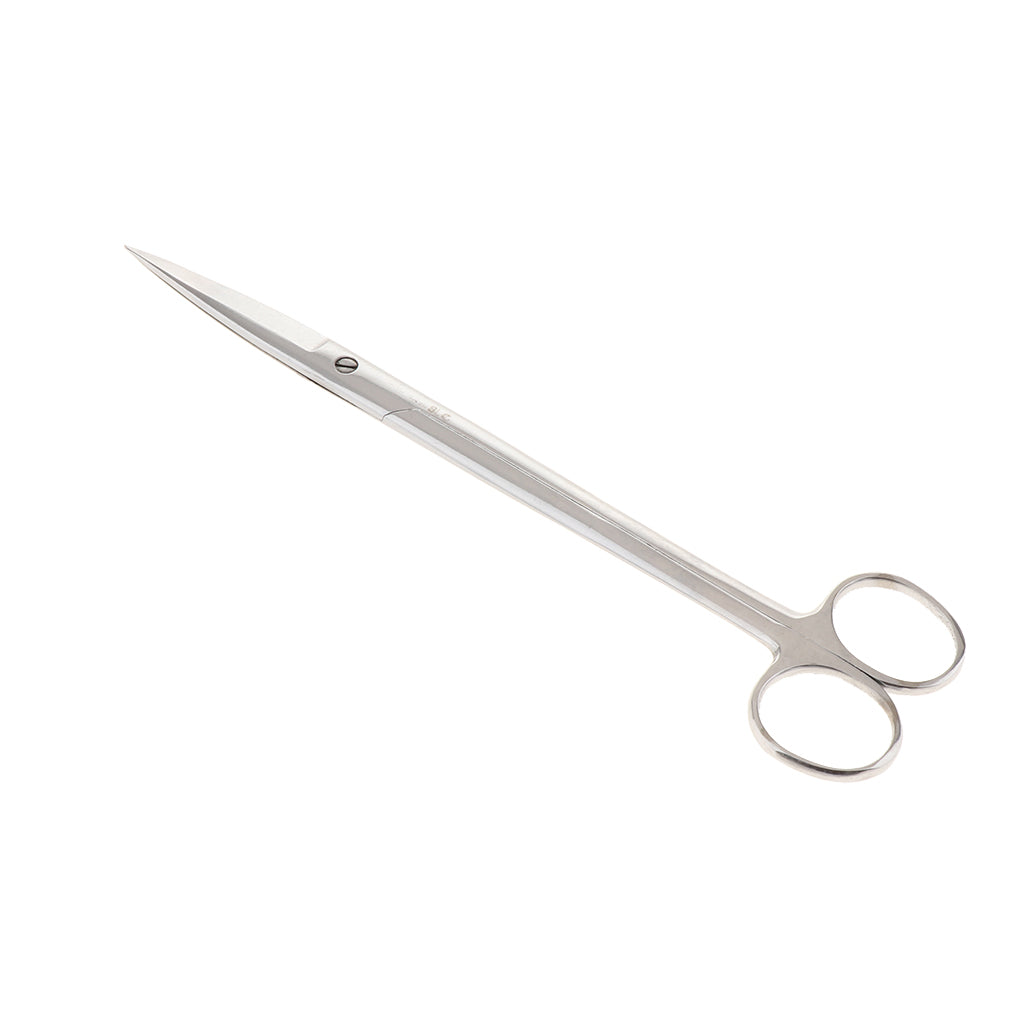 Stainless Steel Beauty Mustache Eyebrow Scissors 22cm Straight Tip