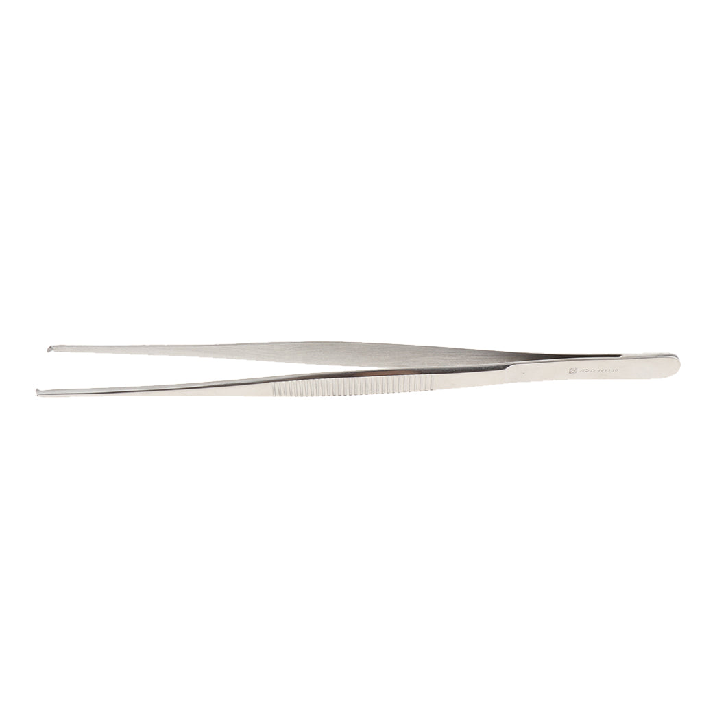 Long Stainless Steel Straight Tweezers for Detailed Work 25cm Length B