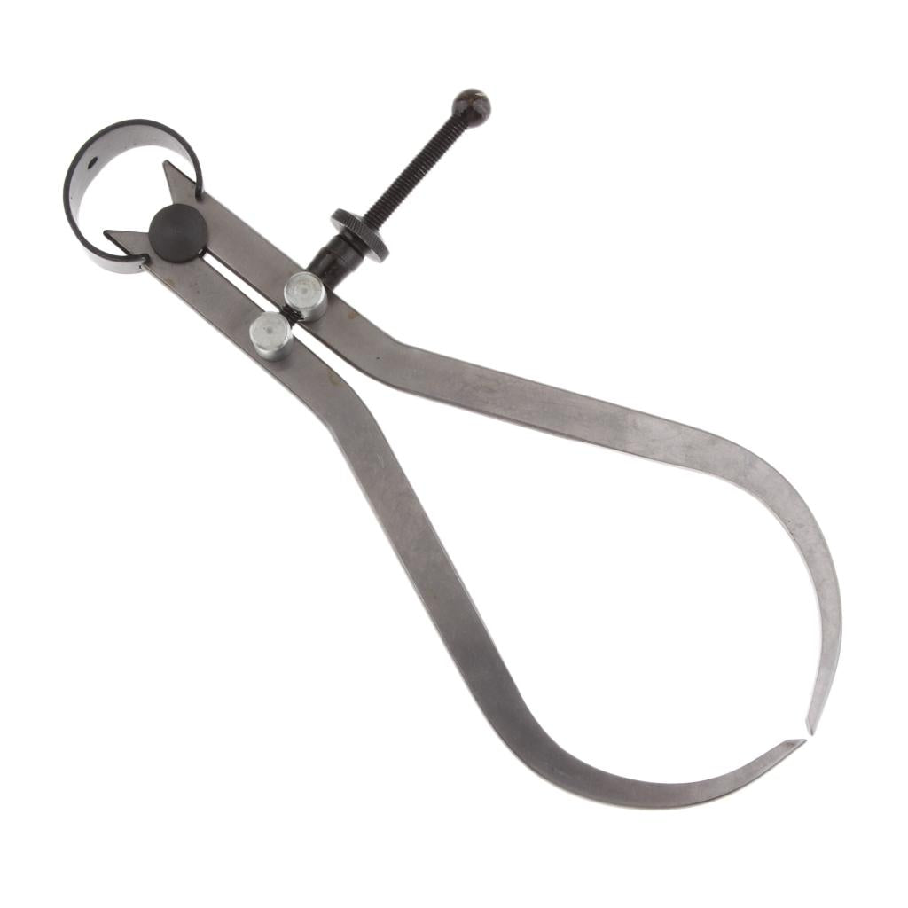 Solid Nut Outside Spring Caliper, Carbon Steel, Flat Leg, 0-6''/8''/10''/12" 300mm