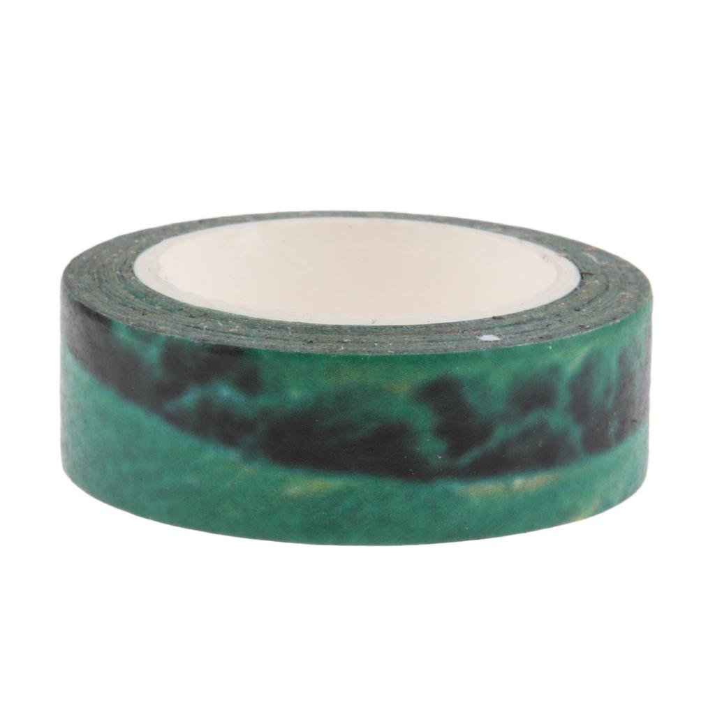 10m Washi Tape Set Masking Tape Scrapbook Decorative Paper Adhesive Sticker 1