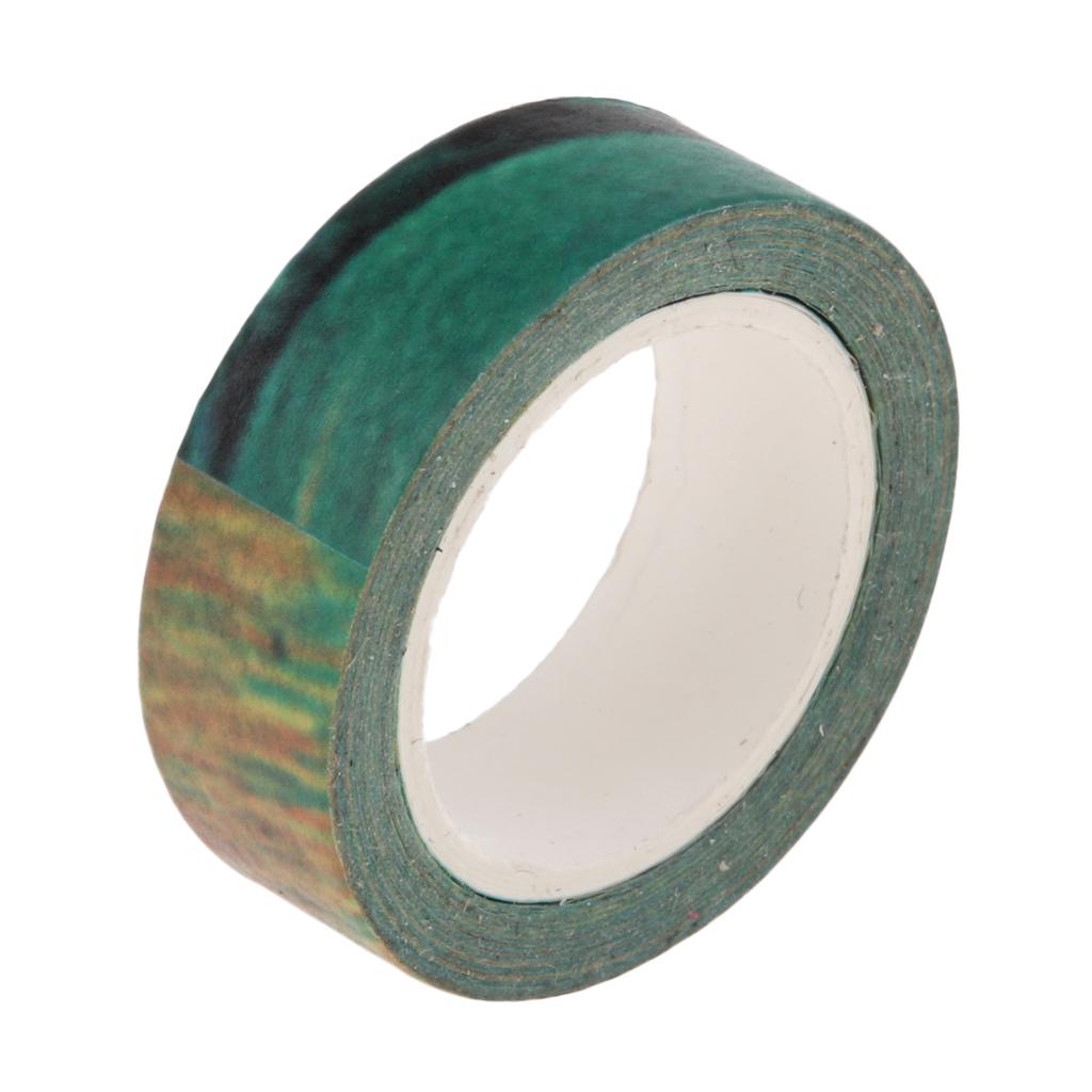 10m Washi Tape Set Masking Tape Scrapbook Decorative Paper Adhesive Sticker 1