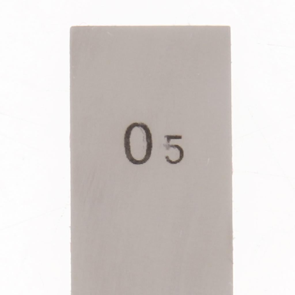Single Steel Block Gauge Measure Gage Special Standard Block Caliper 0.5 mm