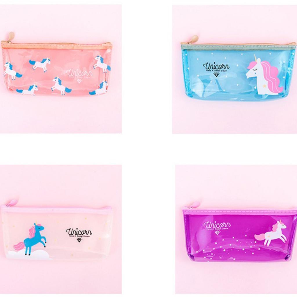 Pencil Case Pencil Bag Pencil box Stationery School Office Supplies White