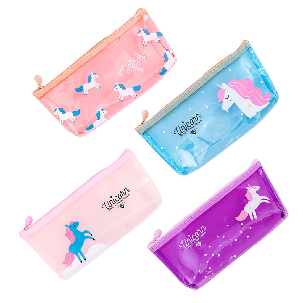 Pencil Case Pencil Bag Pencil box Stationery School Office Supplies White