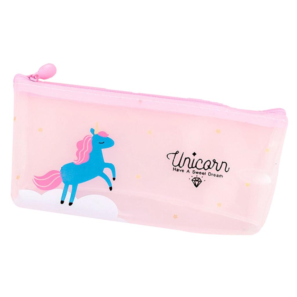 Pencil Case Pencil Bag Pencil box Stationery School Office Supplies White