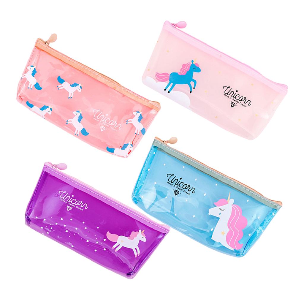 Pencil Case Pencil Bag Pencil box Stationery School Office Supplies White