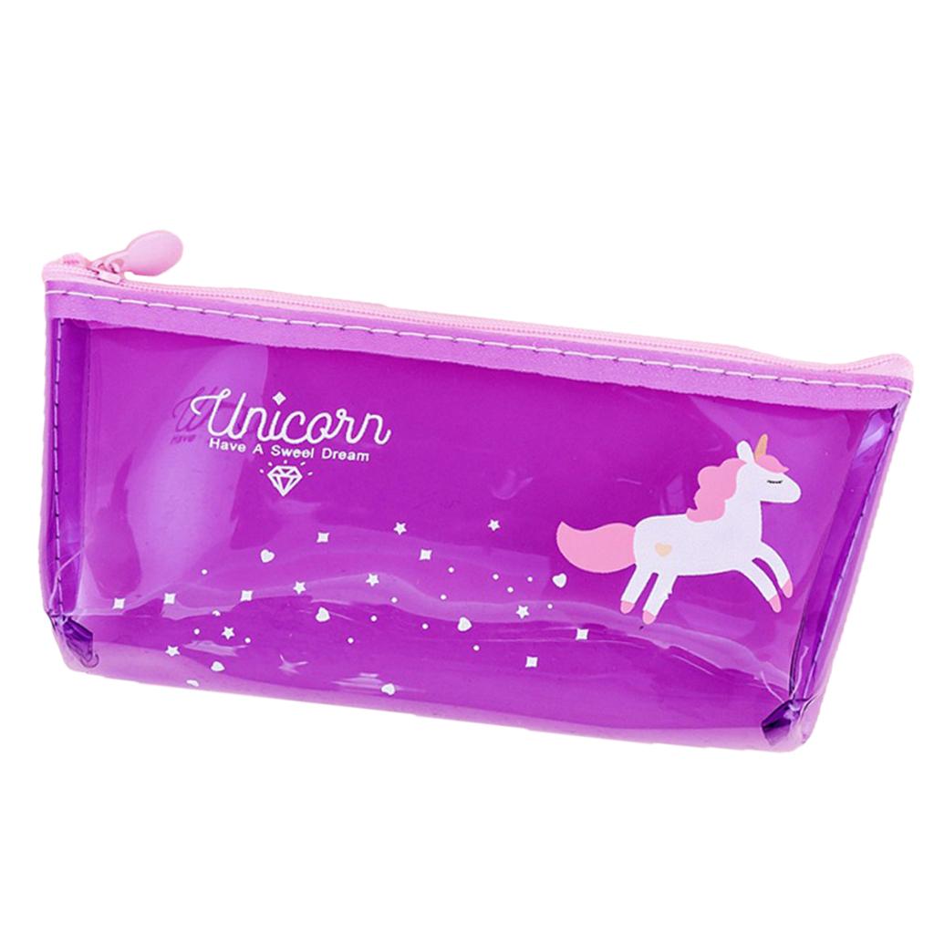 Pencil Case Pencil Bag Pencil box Stationery School Office Supplies Purple