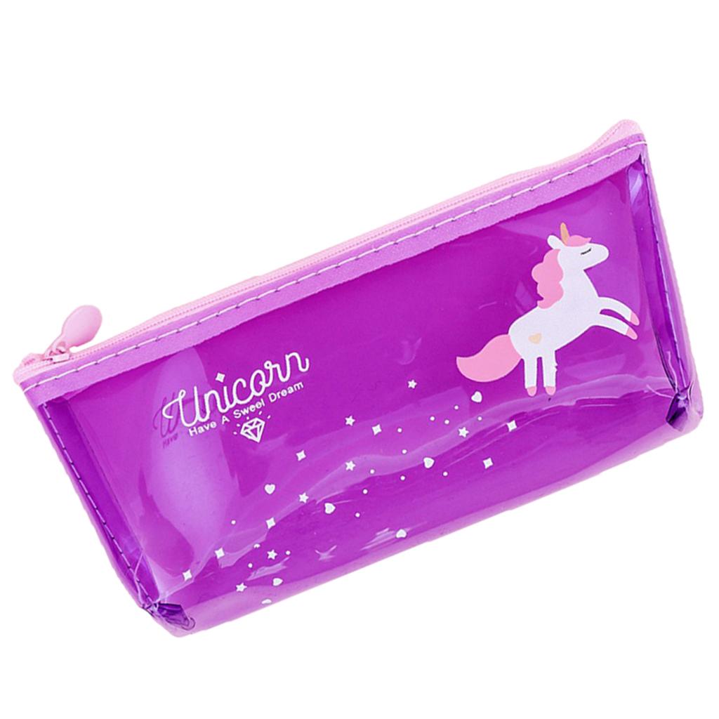 Pencil Case Pencil Bag Pencil box Stationery School Office Supplies Purple