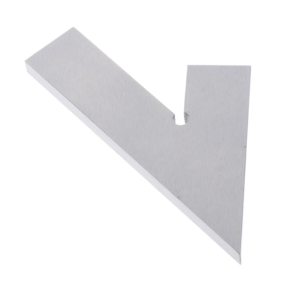 45 Degree Square Angle Ruler Woodwork Framing Measuring Tools 9.5x4.8cm
