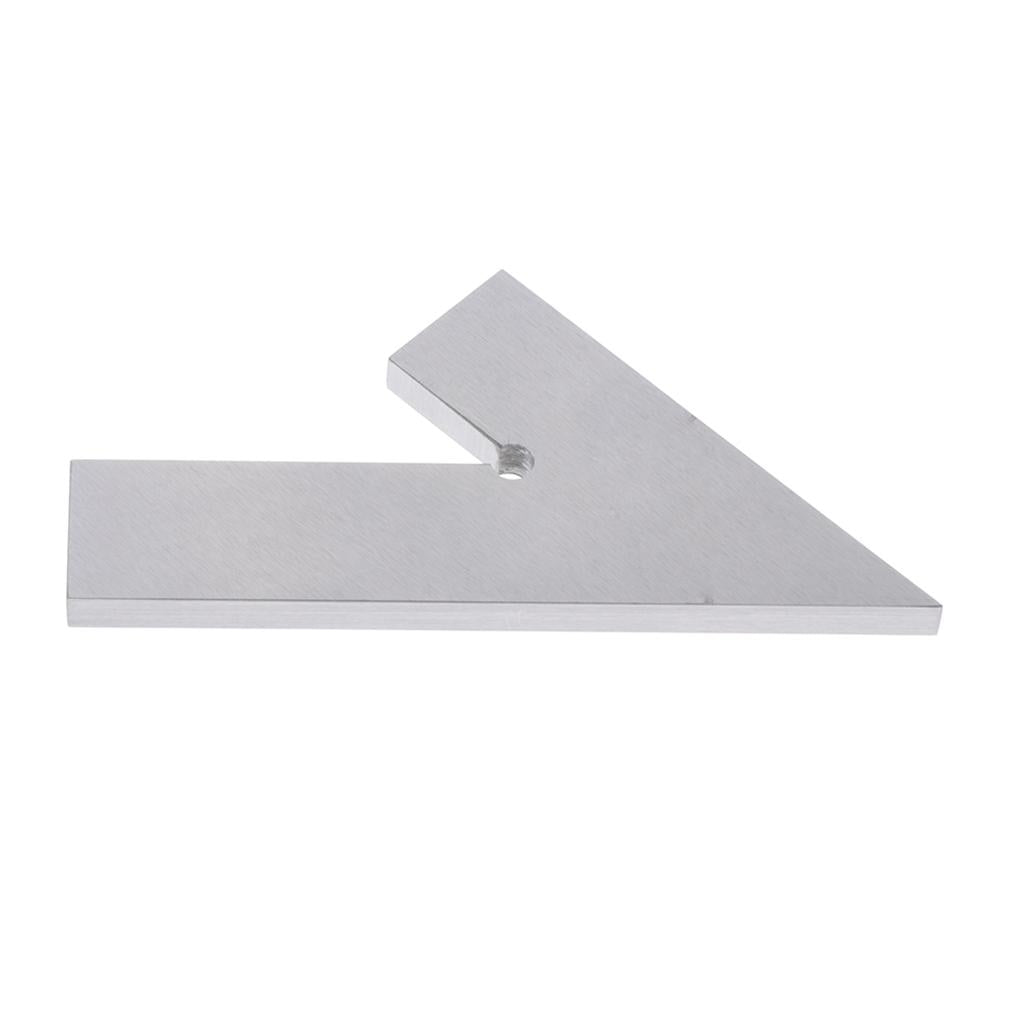 45 Degree Square Angle Ruler Woodwork Framing Measuring Tools 9.5x4.8cm