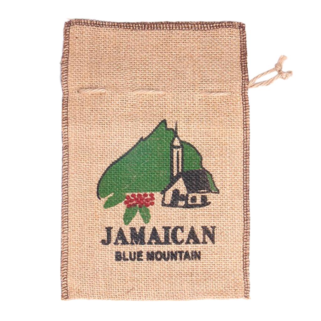 Burlap Coffee Bean Sacks Gunny Bag Reusable Bags With Drawstring 5