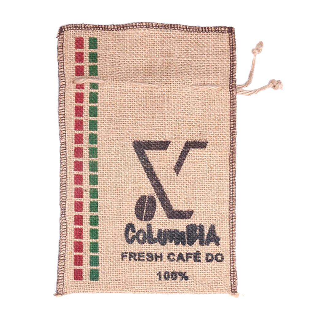 Burlap Coffee Bean Sacks Gunny Bag Reusable Bags With Drawstring 7