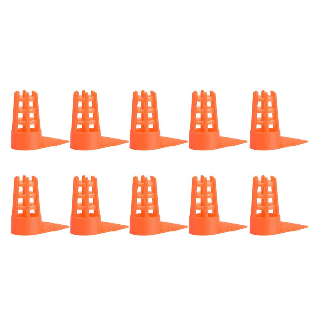 10pcs Bee Queen Caps Protective Cellular Tools Farm Bee Beekeeping Supplies