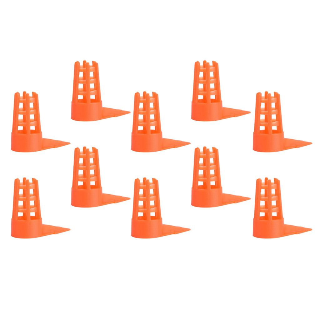 10pcs Bee Queen Caps Protective Cellular Tools Farm Bee Beekeeping Supplies