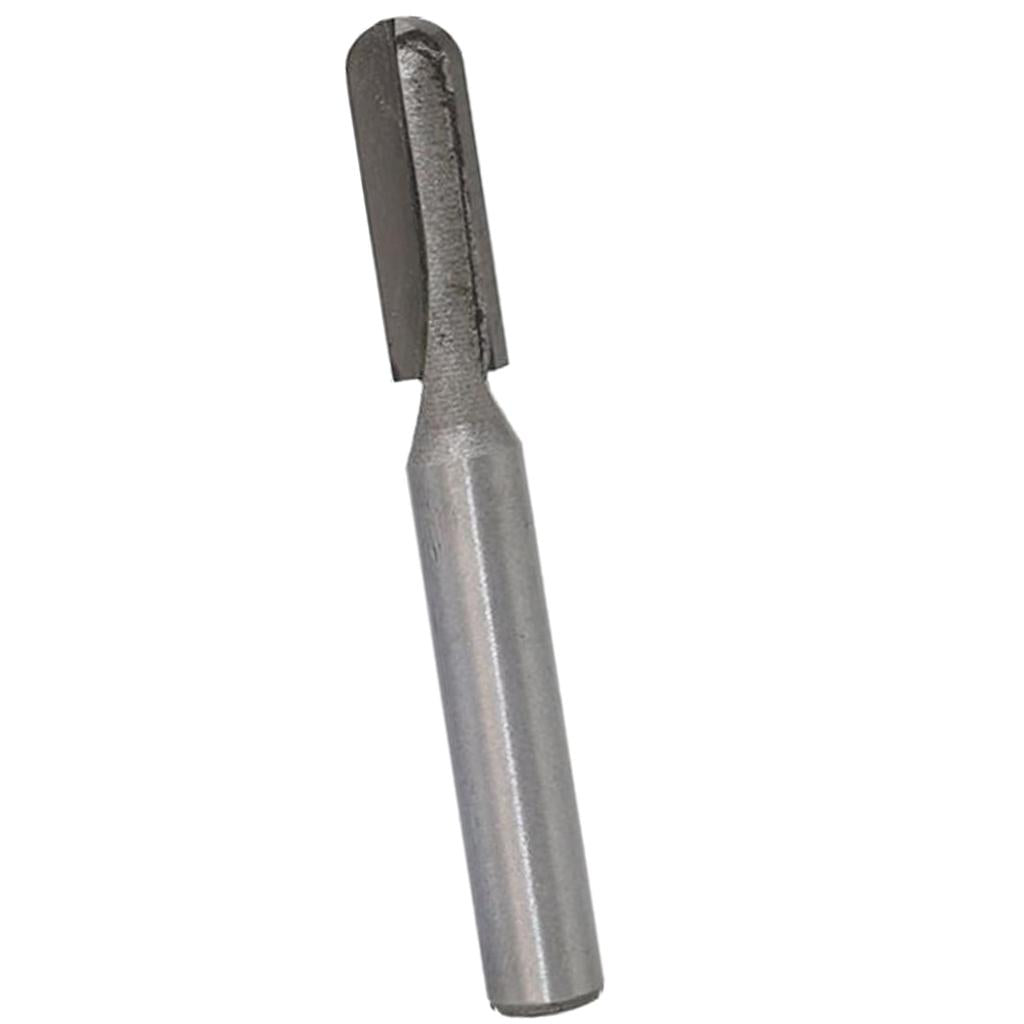 Woodworking Alloy Milling Cutter with Deep Round Bottom Cutter 6.35mm