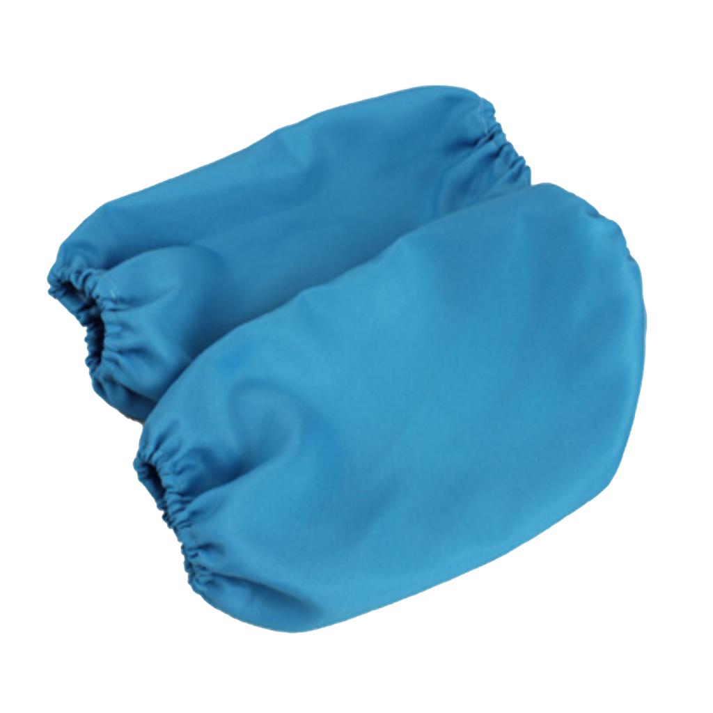 Cloth Arm Sleeves Covers Oversleeves Cleaning Kitchen Lake Blue