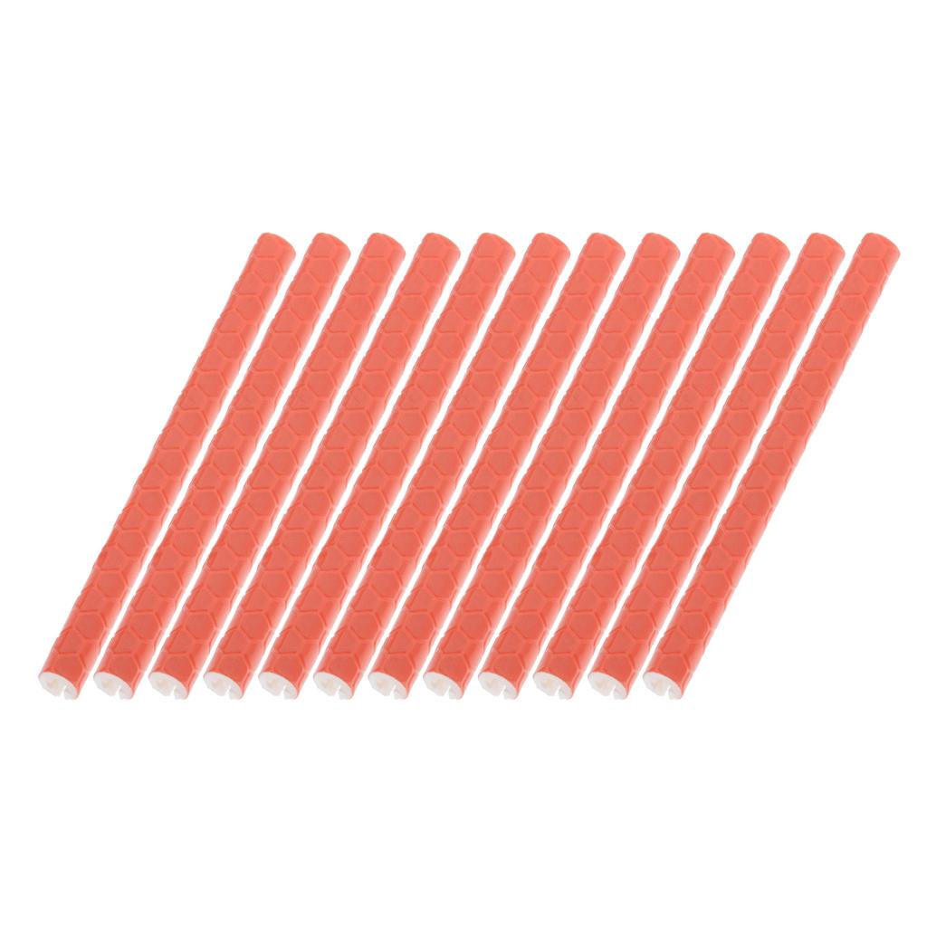 Bicycle Bike Spoke Reflectors Reflector Reflecteur Clip Outdoor Orange