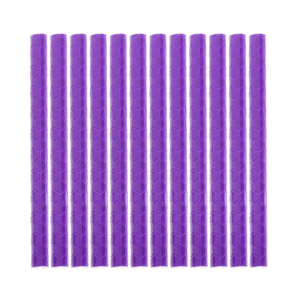 Bicycle Bike Spoke Reflectors Reflector Reflecteur Clip Outdoor Purple