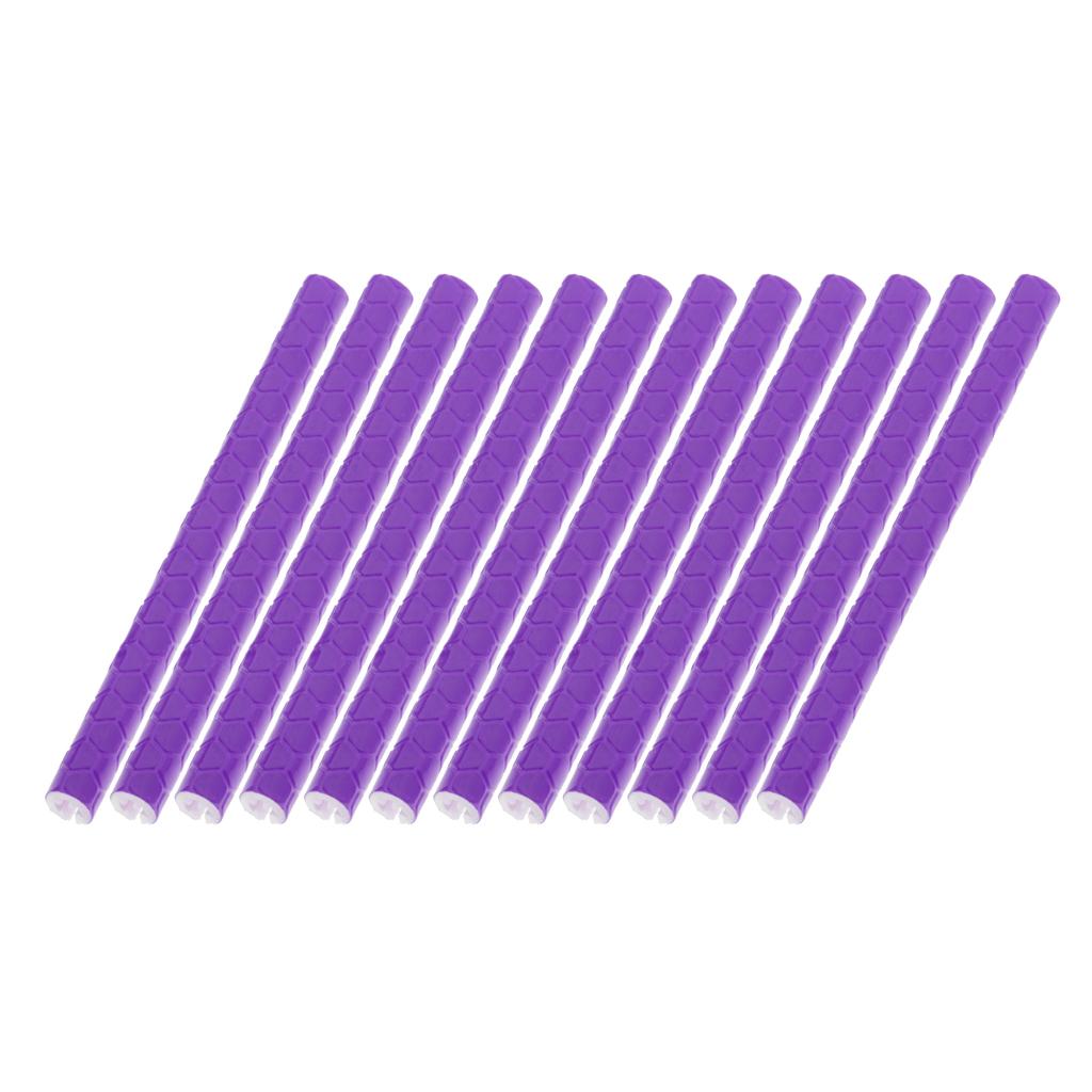 Bicycle Bike Spoke Reflectors Reflector Reflecteur Clip Outdoor Purple